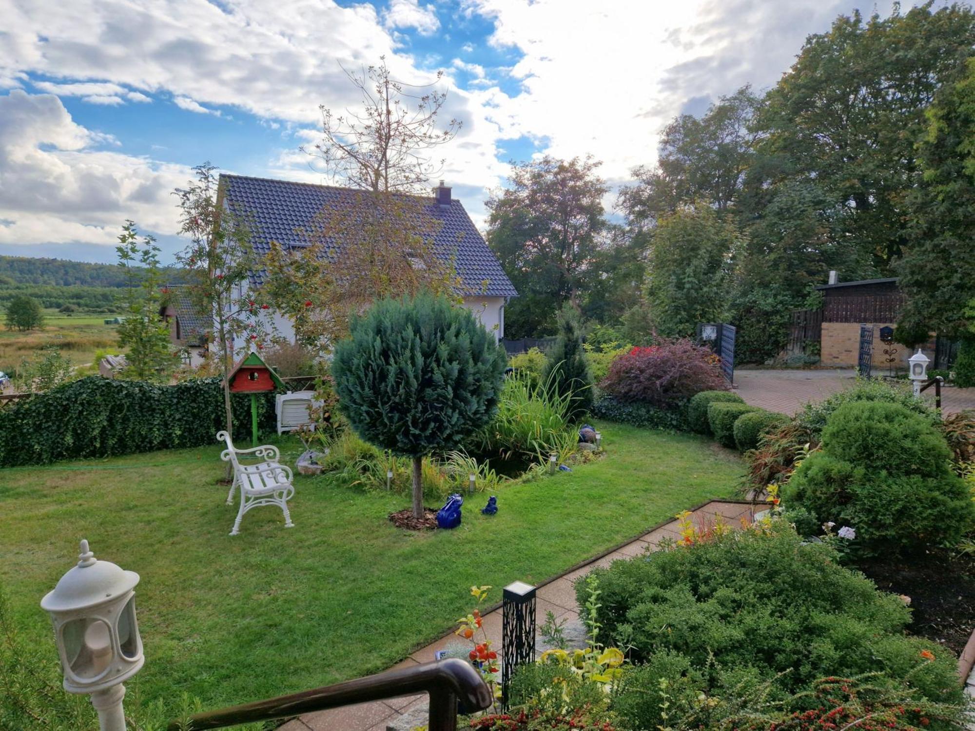 Апартаменты Ahlbeck, Ferienobjekt Apfel-Blume-Veilchen Херингсдорф Экстерьер фото